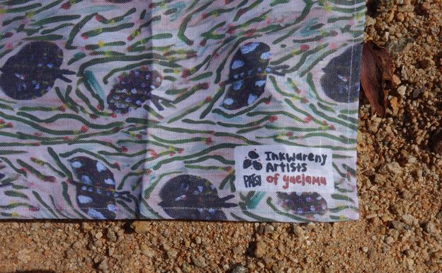 Antelyapelyap (butterfly) Linen Teatowel - Image 2